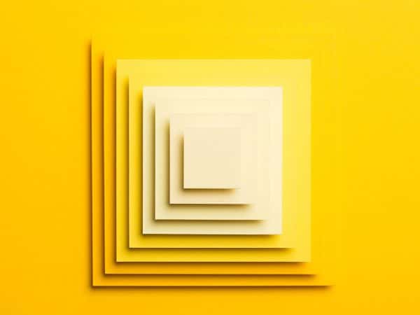 Jonathan Charlton - Image of yellow squares on a yellow background