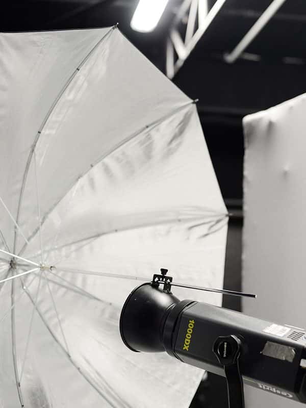  - Image of lighting kit in the photography studio