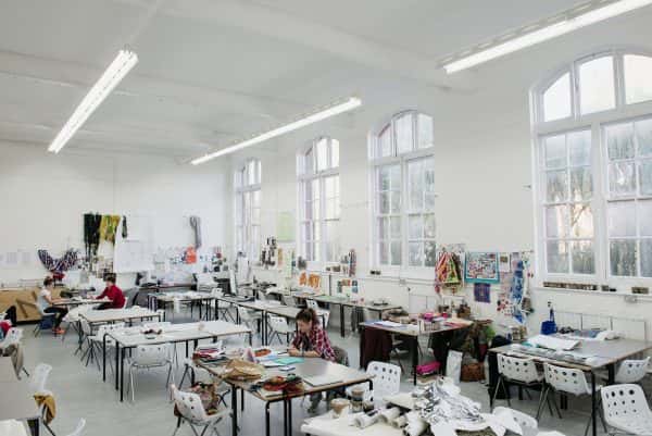  - Photograph of NUA's textile design studios