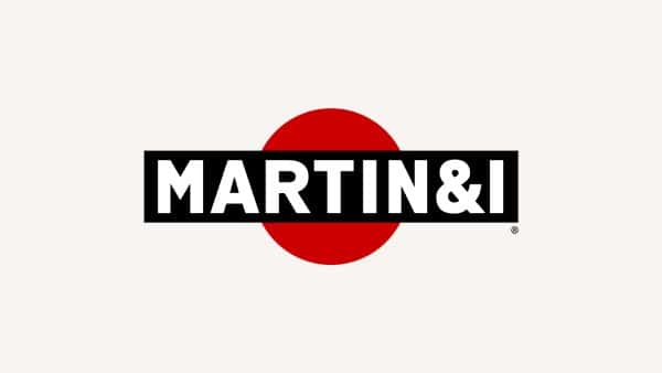 Ben Chamberlain & Ethan Brown - Martini concept rebranding the logo to Martin & I - to promote drinking with a friend